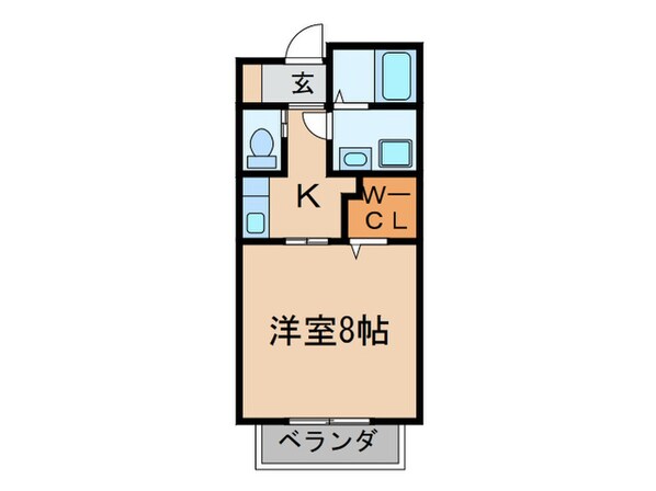 エテルノ極楽の物件間取画像